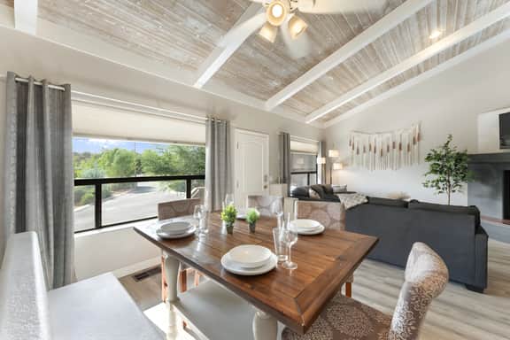 2BR Sedona Escape with Workspace & Pool Access
